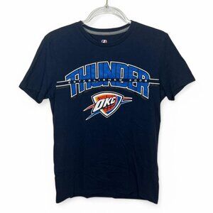 NBA Oklahoma City Thunder T-Shirt Navy Blue Size S‎